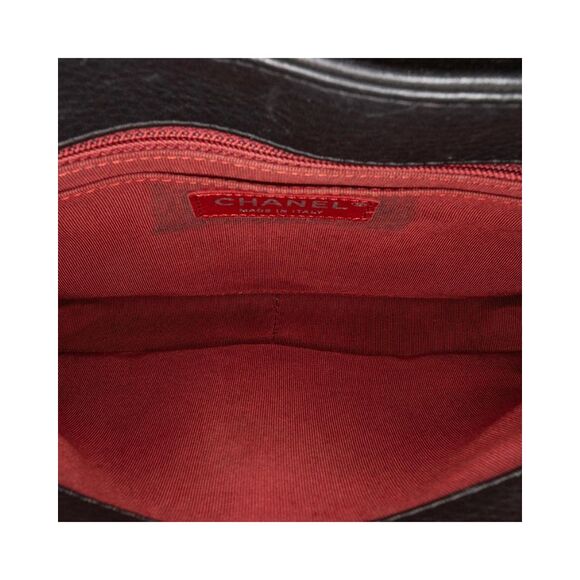 Pre Loved Chanel Paris-Greece Calfskin Archi Chic Flap Women Black Messenger - Picture 5 of 8